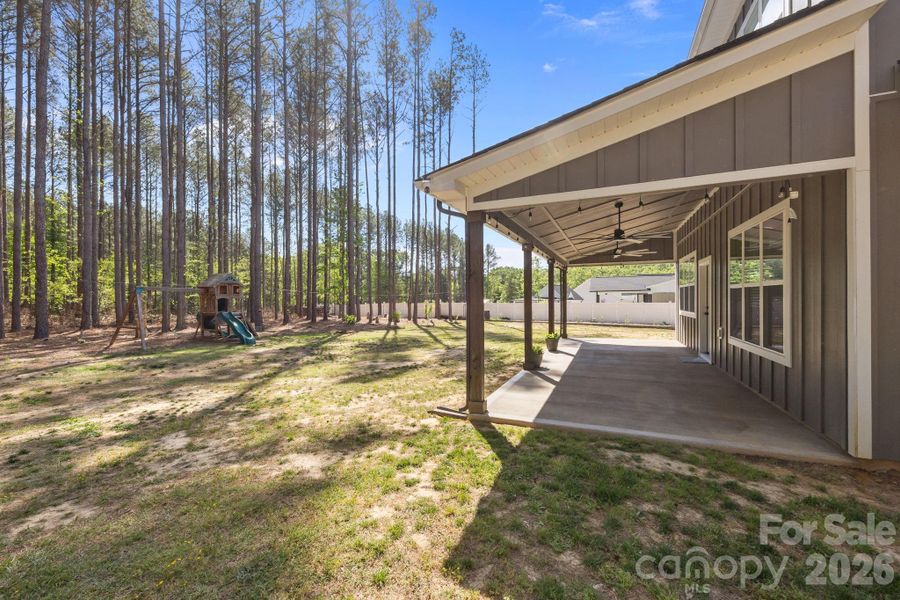 Exterior details and patio area of a home in , Monroe (Image 33).