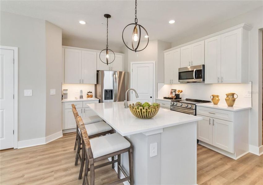 Furnished interior view inside a new home in Magnolia Reserve, Ocoee (Image 5).