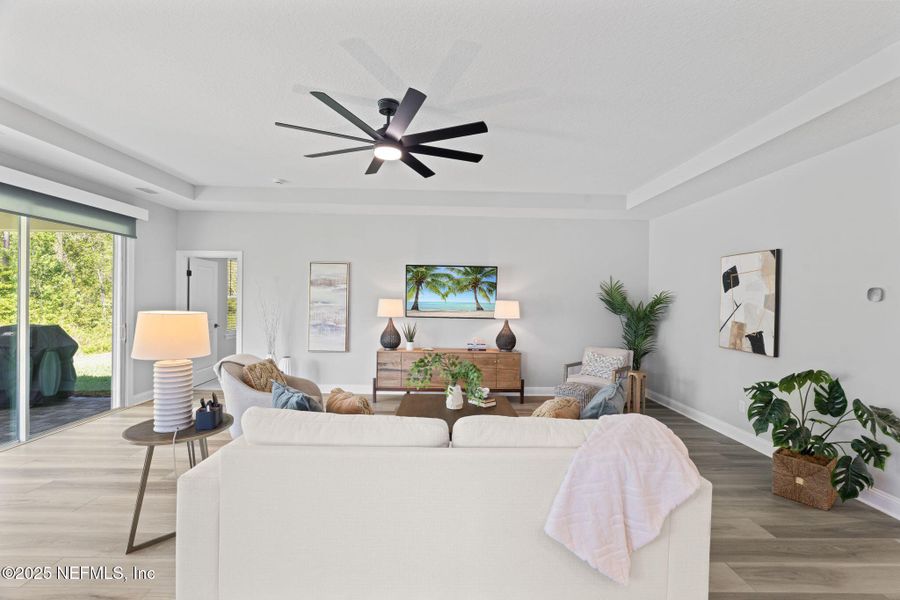 Furnished interior view inside a new home in , St. Augustine (Image 58).