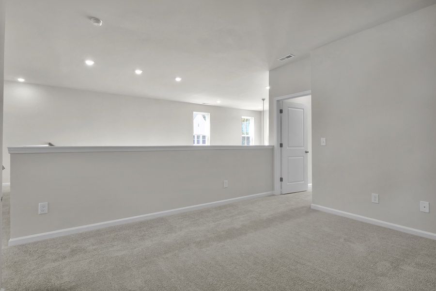 Spacious, unfurnished interior of a new home in Grand Park, Leland (Image 19).