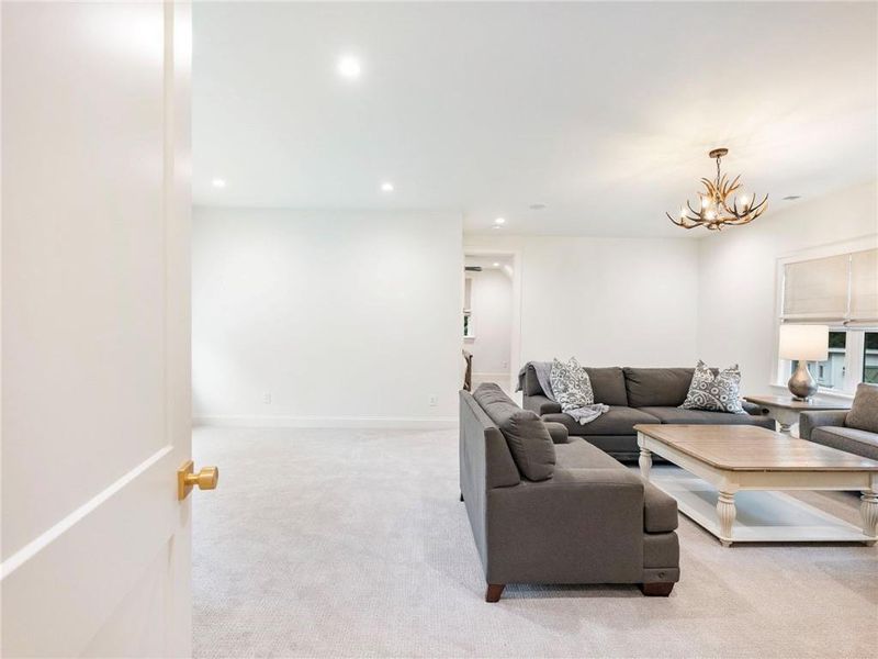 Furnished interior view inside a new home in , Buford (Image 5). Furnished interior view inside a new home in , Buford (Image 5).