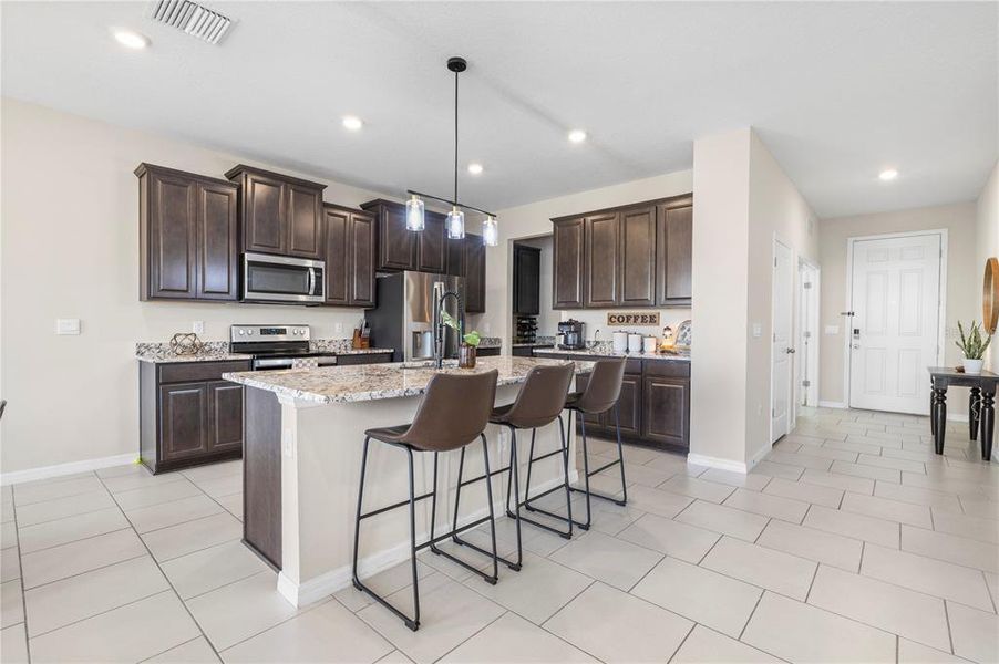 Furnished interior view inside a new home in , Wesley Chapel (Image 13).