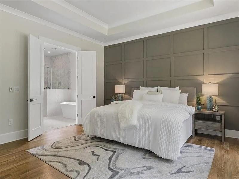 Furnished interior view inside a new home in , Woodstock (Image 34).