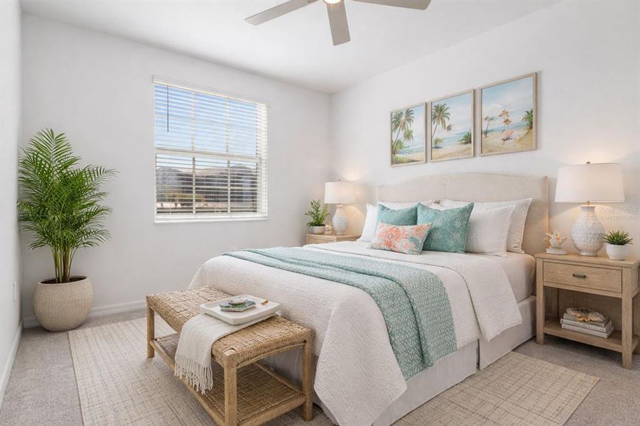 Furnished interior view inside a new home in , Venice (Image 13). Furnished interior view inside a new home in , Venice (Image 13).