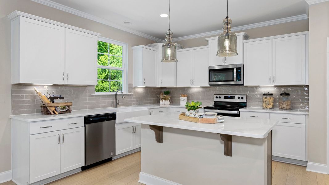 Furnished interior view inside a new home in Whispering Pines, Franklinton (Image 7).
