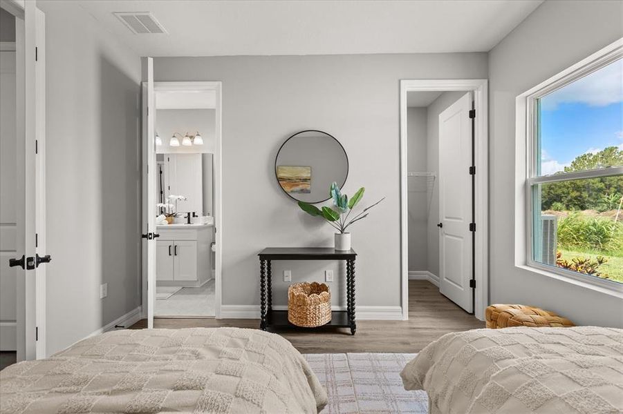 Furnished interior view inside a new home in , Sebring (Image 27).