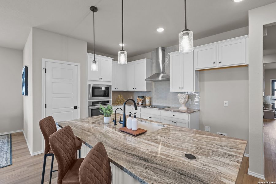 Furnished interior view inside a new home in Hannah Heights, Seguin (Image 15).