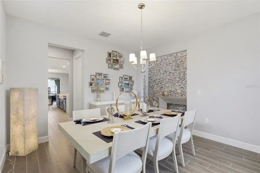 Furnished interior view inside a new home in , Apopka (Image 11).