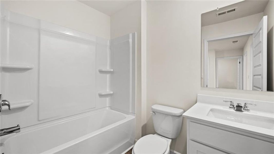 Furnished interior view inside a new home in Inverness at Sugarloaf, Lawrenceville (Image 11).