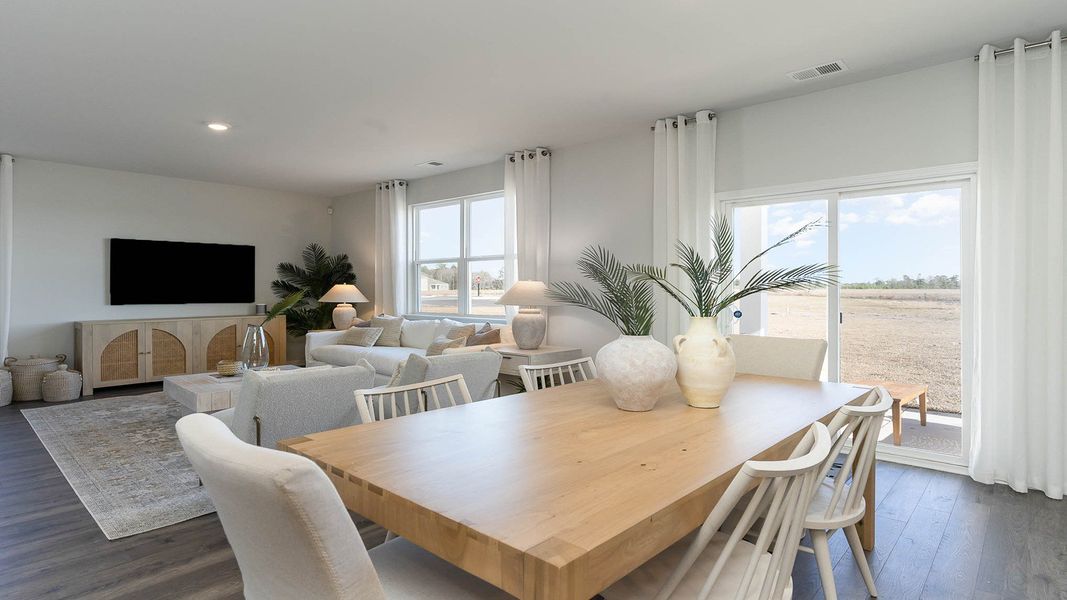 Furnished interior view inside a new home in Hunter's Branch, Hopkins (Image 9). Furnished interior view inside a new home in Hunter's Branch, Hopkins (Image 9).