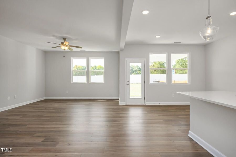 Spacious, unfurnished interior of a new home in Woodland Crossing, Zebulon (Image 16).