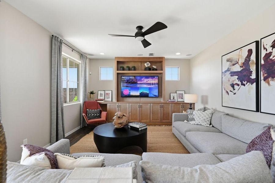 Representative furnished interior of a home built from the Wedgewood by Taylor Morrison in La Mira Discovery Collection, Mesa (Image 9). Representative furnished interior of a home built from the Wedgewood by Taylor Morrison in La Mira Discovery Collection, Mesa (Image 9).