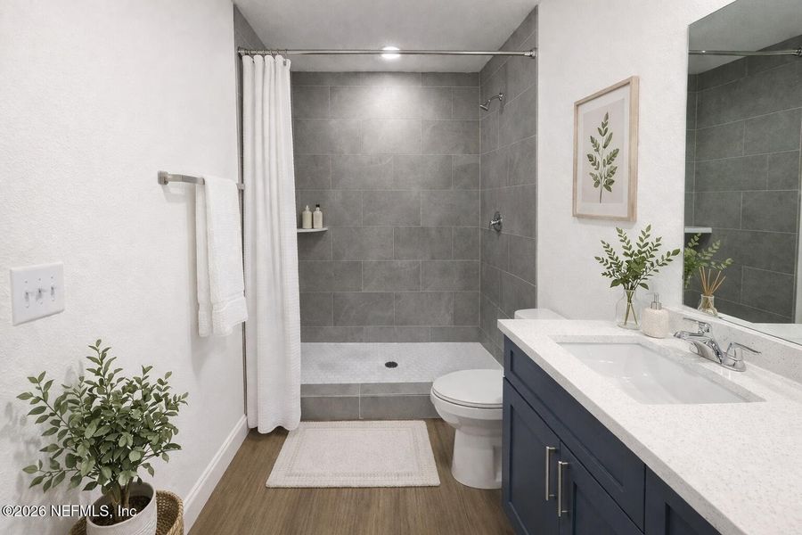 Furnished interior view inside a new home in , Jacksonville (Image 4).