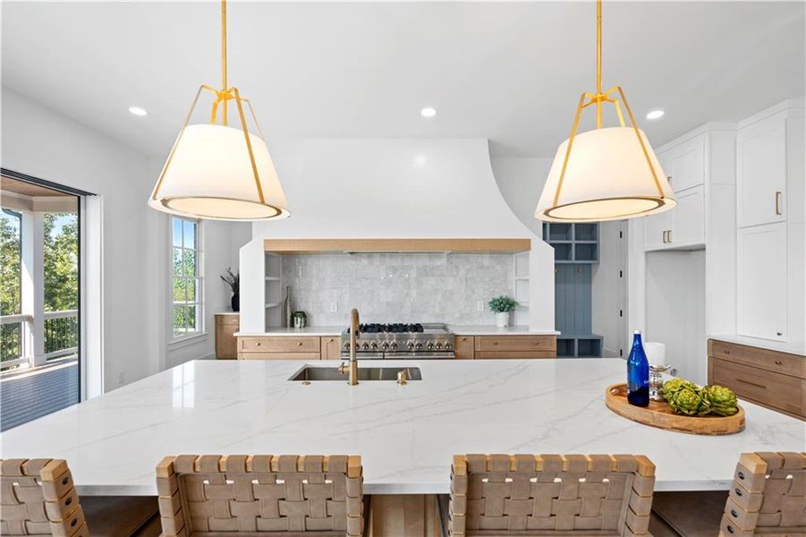 Furnished interior view inside a new home in , Suwanee (Image 16).