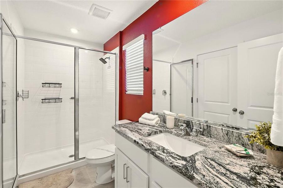 Furnished interior view inside a new home in , Kissimmee (Image 38).