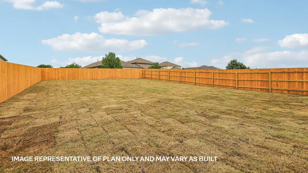 Exterior details and patio area of a home in Talavera, Kyle (Image 22).