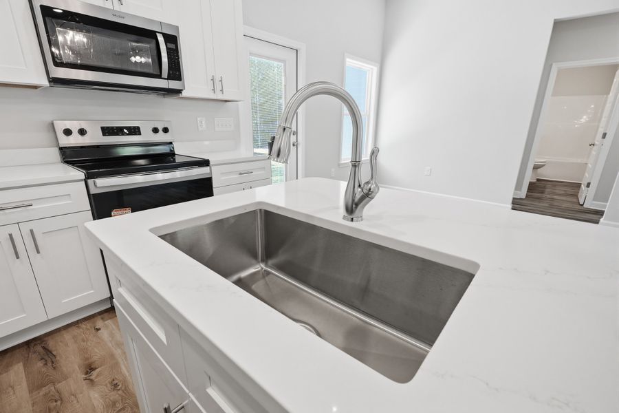 Close-up of interior finishes inside a home in , Crestview (Image 17).