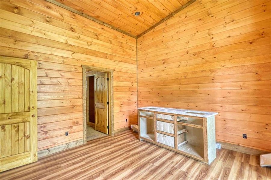 In-progress construction of a new home in , Blue Ridge, GA (Image 44).