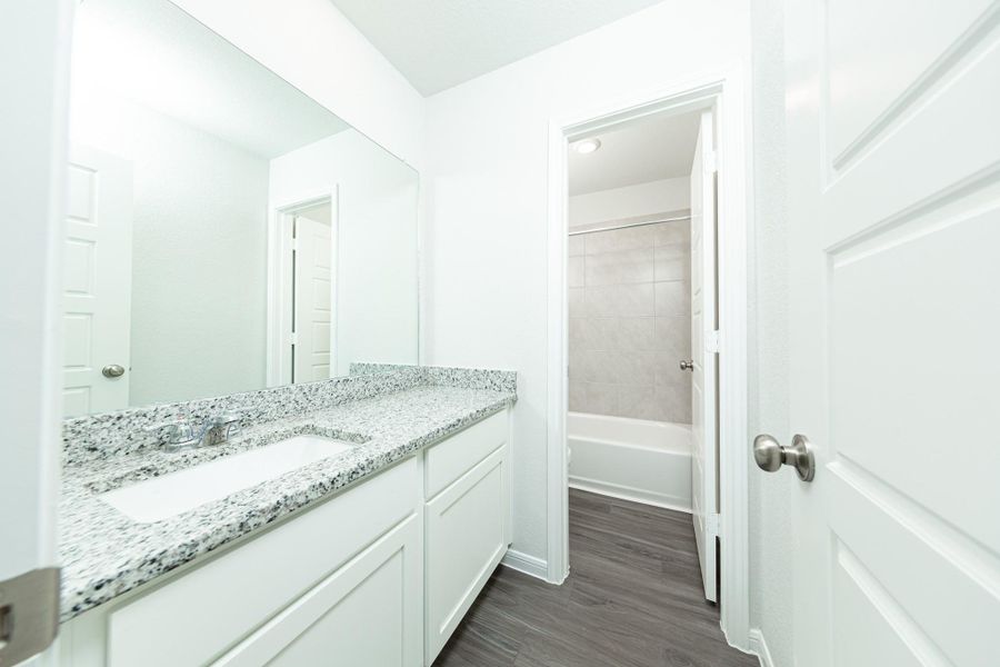 Furnished interior view inside a new home in Bammel Oaks, Houston (Image 8).