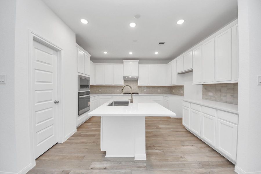 Furnished interior view inside a new home in Elyson, Katy (Image 13).