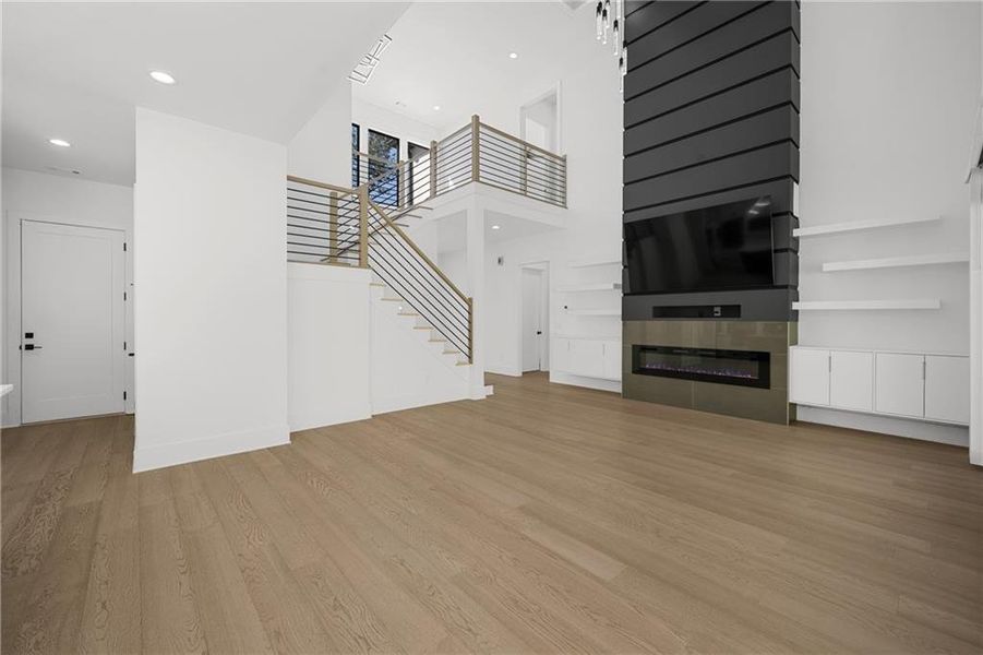 Spacious, unfurnished interior of a new home in , Sugar Hill (Image 57).