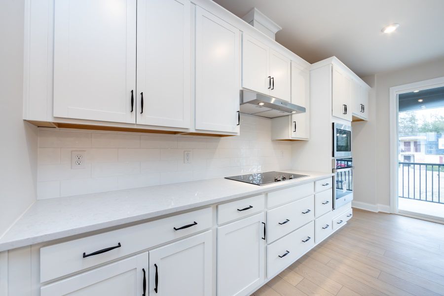 Furnished interior view inside a new home in Bellflower, Charlotte (Image 10).