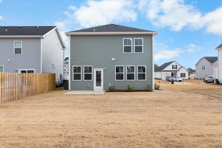 Exterior details and patio area of a home in Windsor, North Augusta (Image 4).