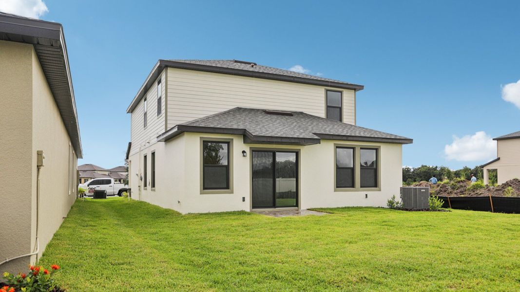 Naples Back Exterior Grasslands West in Lakeland FL