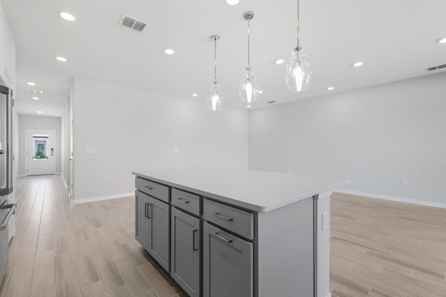 Furnished interior view inside a new home in Cherry Elm at SilverLeaf, St. Augustine (Image 8).