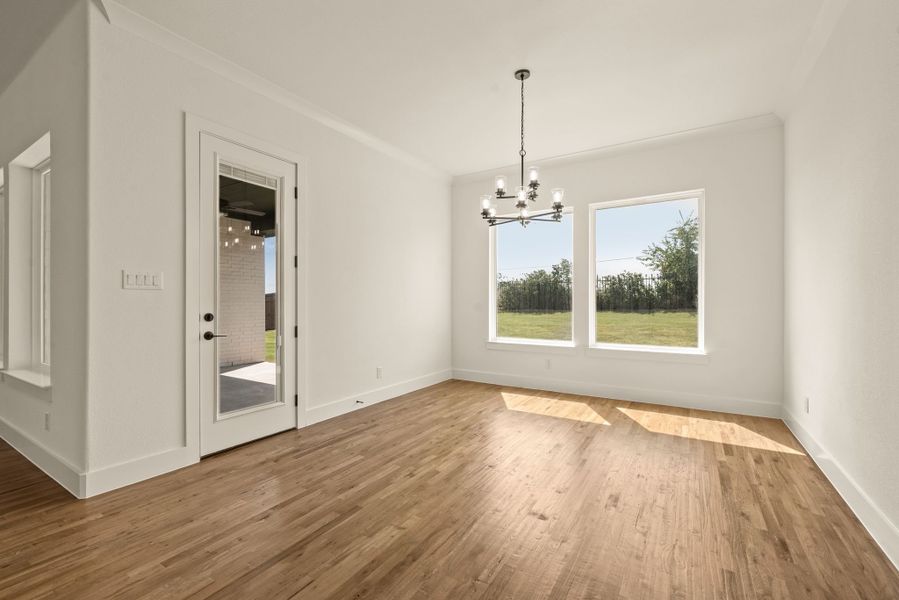 Spacious, unfurnished interior of a new home in Highland Oaks, Boyd (Image 26).