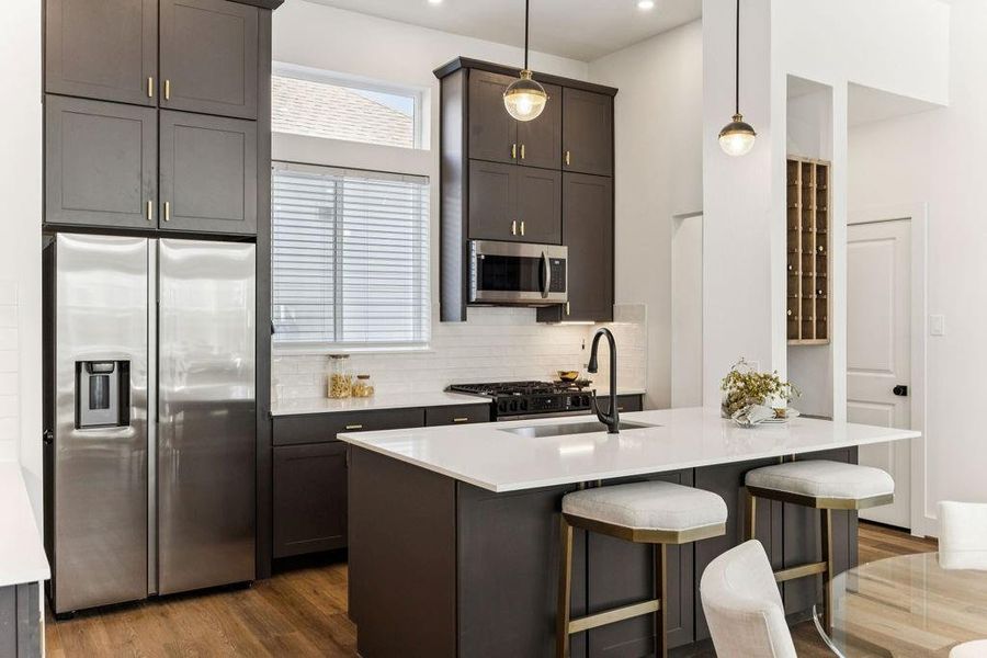 Furnished interior view inside a new home in , Houston (Image 17).