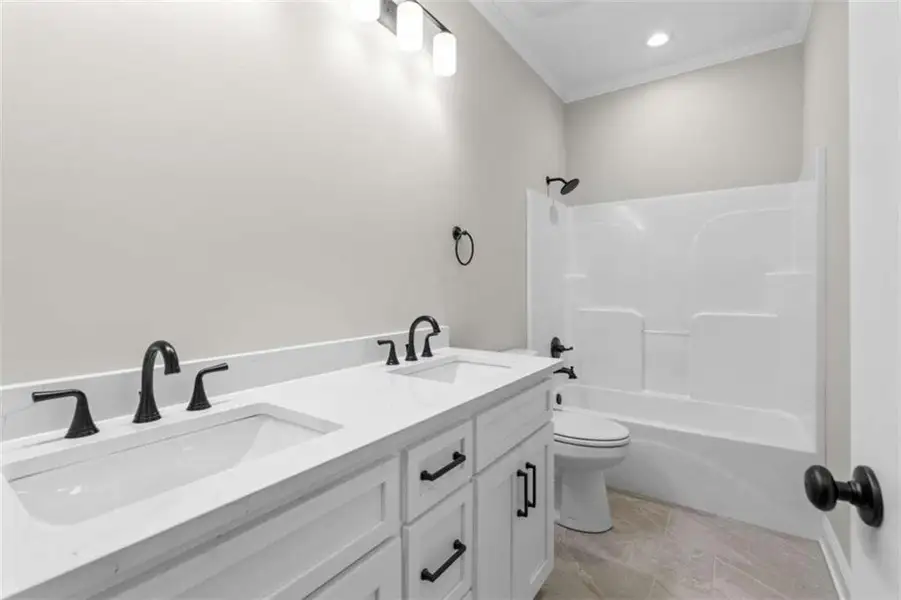 Furnished interior view inside a new home in , Bowdon (Image 10).