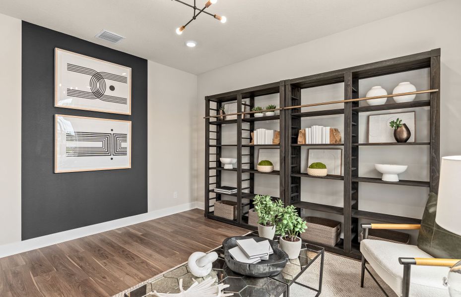 Furnished interior view inside a new home in Sunrise Estates, West Melbourne (Image 4).