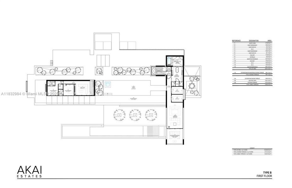 2D floor plan layout of this home in , Southwest Ranches, FL (Image 5). 2D floor plan layout of this home in , Southwest Ranches, FL (Image 5).