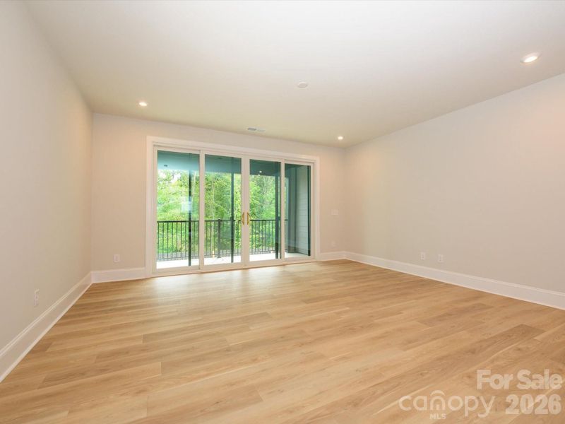 Living Room with Access to Covered Outdoor Living