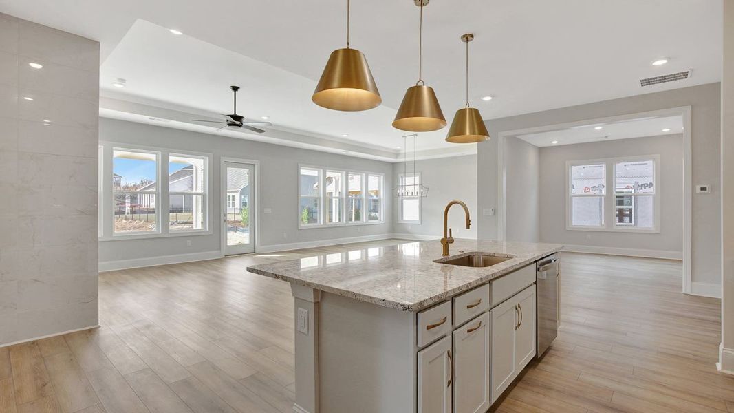 Taylor Model | Kitchen to Great Room
