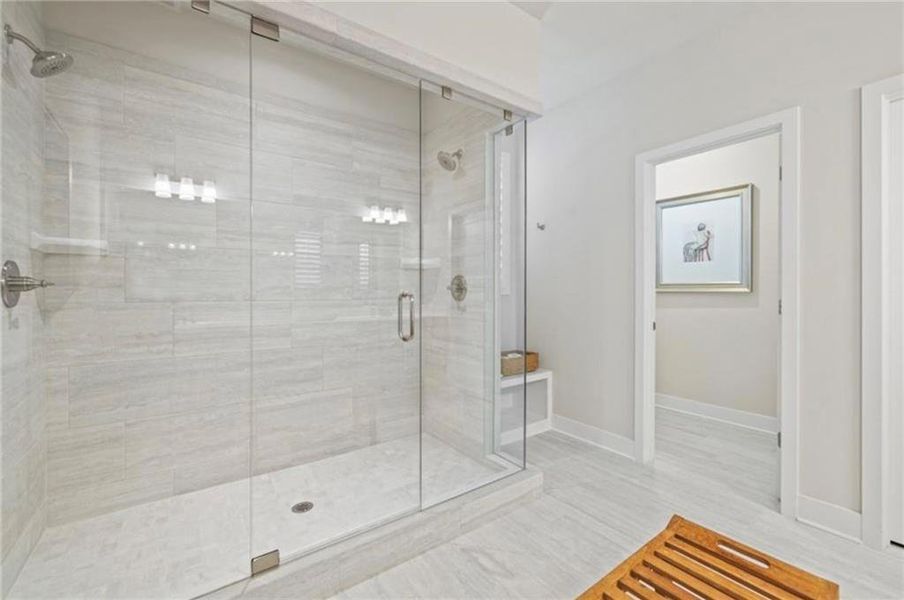 Furnished interior view inside a new home in Rosewood Lake Estates, Hoschton (Image 32). Furnished interior view inside a new home in Rosewood Lake Estates, Hoschton (Image 32).