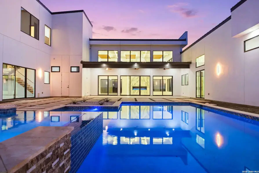 Exterior details and patio area of a home in , San Antonio (Image 53).