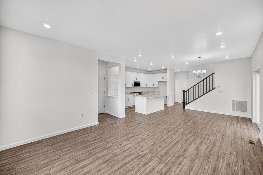 Spacious, unfurnished interior of a new home in Farmlore, Brighton (Image 12). Spacious, unfurnished interior of a new home in Farmlore, Brighton (Image 12).