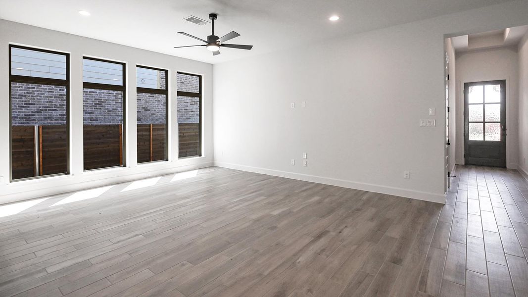 Spacious, unfurnished interior of a new home in Juniper Springs, Lockhart (Image 20).