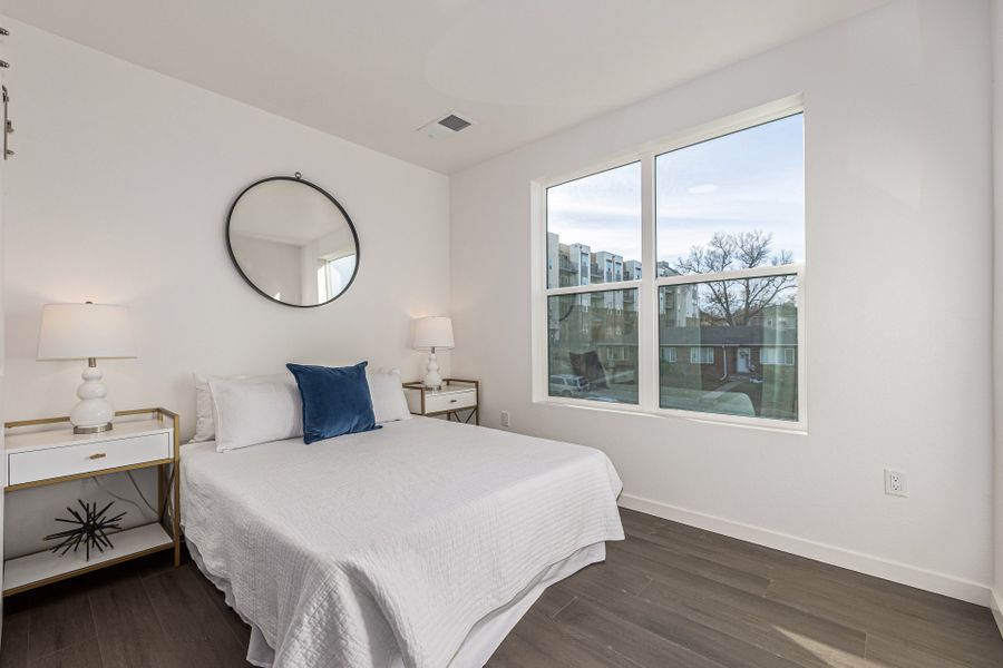 Furnished interior view inside a new home in The Scene at Sloan's Lake, Denver (Image 23). Furnished interior view inside a new home in The Scene at Sloan's Lake, Denver (Image 23).