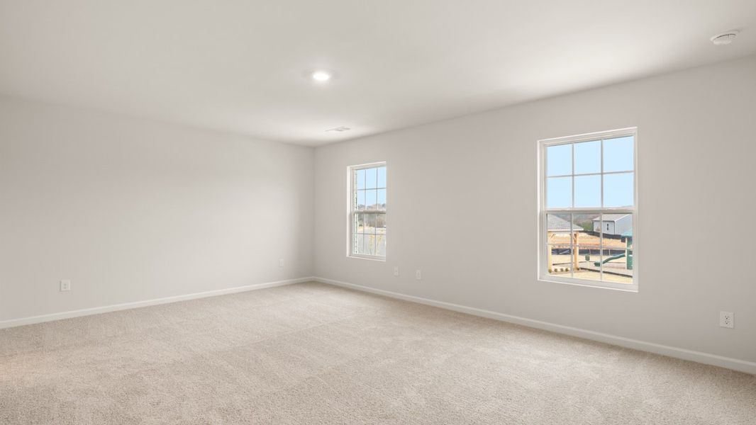Representative unfurnished interior of a home built from the Belhaven by D.R. Horton in Pointe Park, Union City (Image 21). Representative unfurnished interior of a home built from the Belhaven by D.R. Horton in Pointe Park, Union City (Image 21).