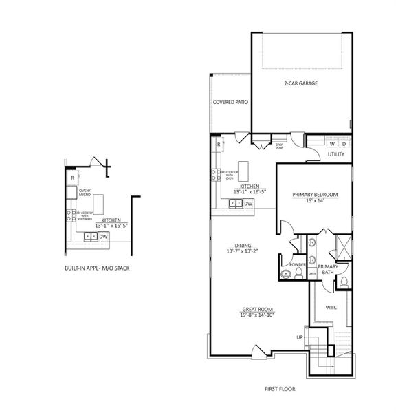 2D floor plan layout of this home in The Porch at Du Pre, Buda, TX (Image 5). 2D floor plan layout of this home in The Porch at Du Pre, Buda, TX (Image 5).