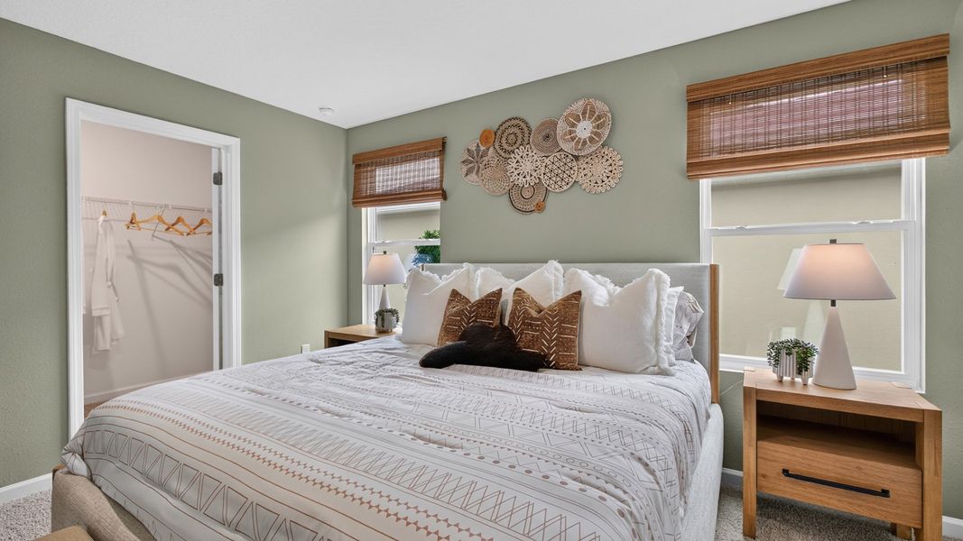 Furnished interior view inside a new home in Bridle Creek, Jacksonville (Image 14).
