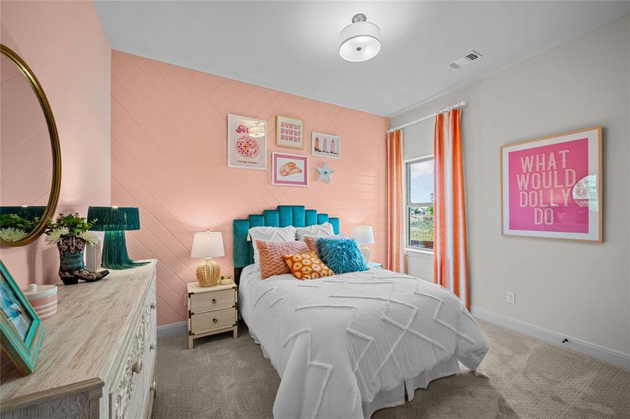 Furnished interior view inside a new home in South Pointe Manor Series, Mansfield (Image 25). Furnished interior view inside a new home in South Pointe Manor Series, Mansfield (Image 25).