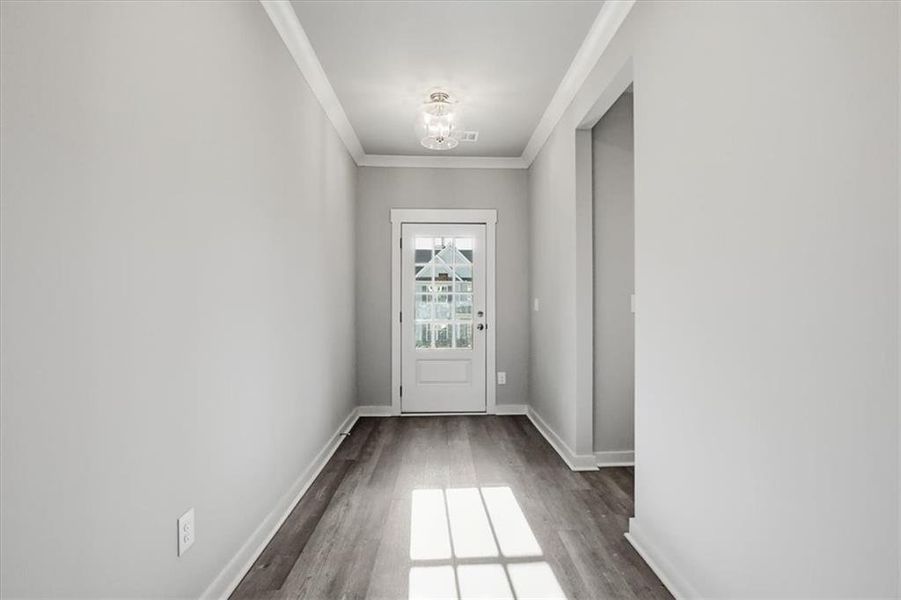 Spacious, unfurnished interior of a new home in Traditions of Braselton, Jefferson (Image 34).