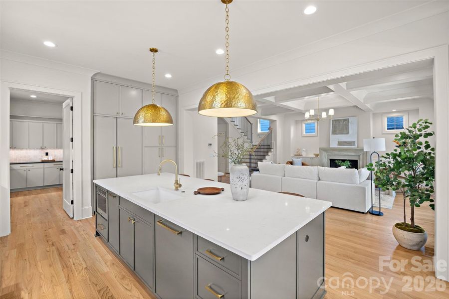 Furnished interior view inside a new home in , Charlotte (Image 5).