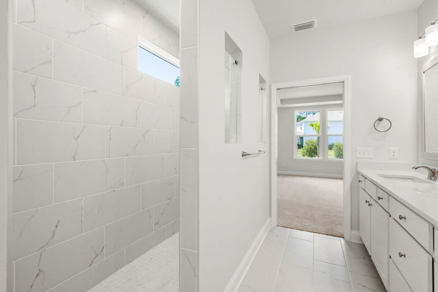 Furnished interior view inside a new home in Waterways, Richmond Hill (Image 6).