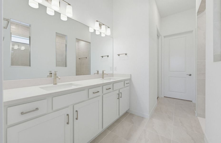 Furnished interior view inside a new home in Vida's Way, Wesley Chapel (Image 9).