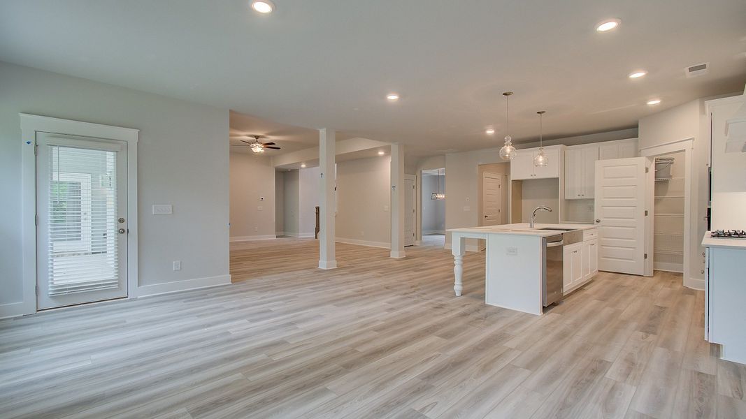 Representative furnished interior of a home built from the Emerson II by DRB Homes in Saddleridge, Senoia (Image 14). Representative furnished interior of a home built from the Emerson II by DRB Homes in Saddleridge, Senoia (Image 14).